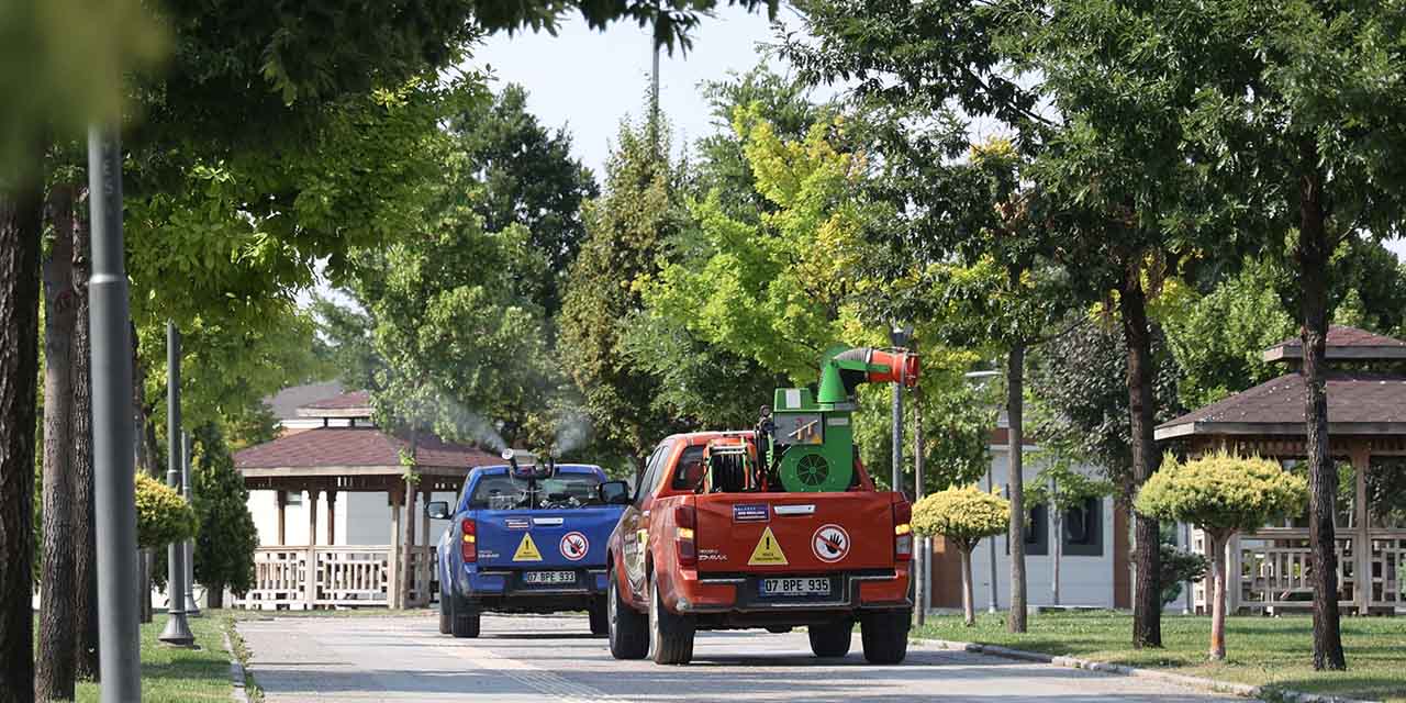 Konya Büyükşehir’den 31 İlçe 859 Mahallede Uçkun ve Larva Mücadelesi
