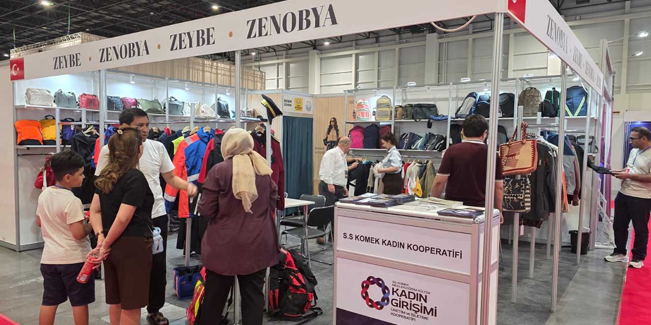KOMEK’in İki Markası Zeybe ve Zenobya, Özbekistan’da Tanıtıldı