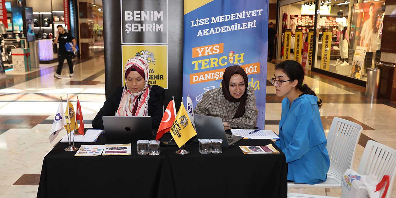 Konya Büyükşehir’den Ücretsiz Tercih Danışmanlığı