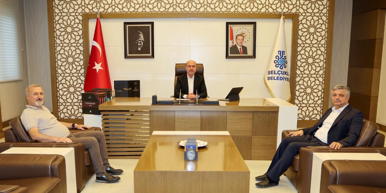 Konya Tabip Odası,  Başkan Pekyatırmacı’yla Bilgi Alışverişinde Bulundu