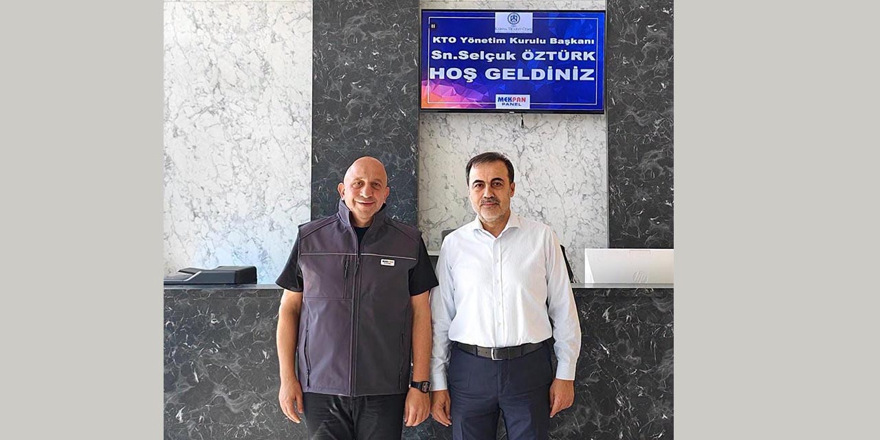 Başkan Öztürk: “Konya Sanayisi Bugün Yüksek Rekabet Gücüne Sahip”