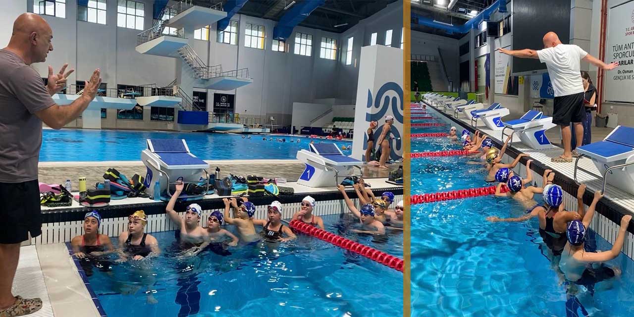 Deniz Yıldızları Yüzme Kulübü’nden Farklı Eğitim Modeli