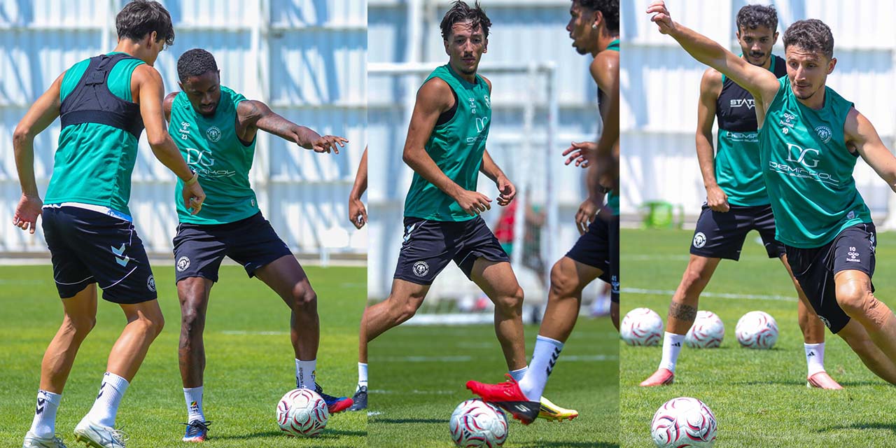 Konyaspor, Yeni Sezon İlk Hafta Maçında Oynayacağı Rizespor Maçının Hazırlıklarını Sürdürdü