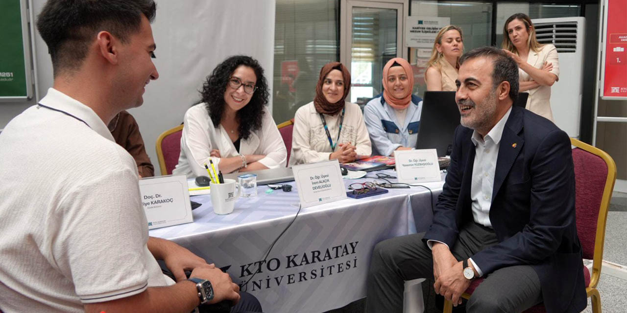 Öztürk: “KTO Karatay Üniversitesi Tercih Dönemini Başarıyla Tamamladı”