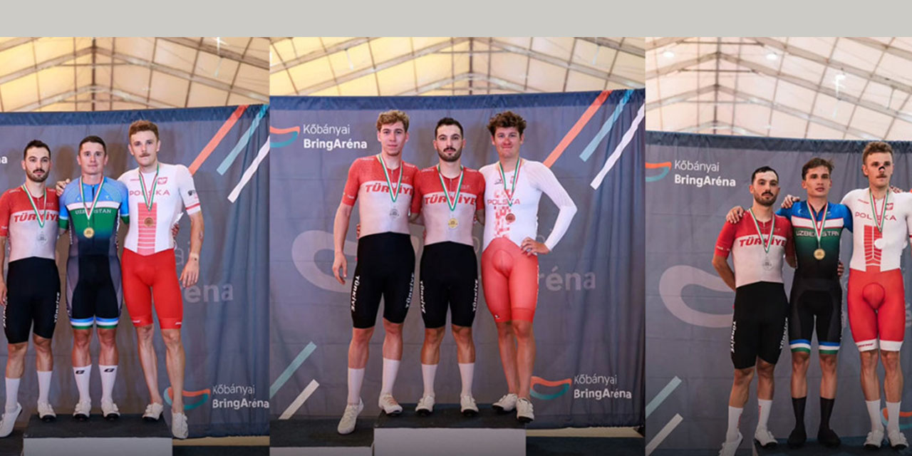 Konya Büyükşehir Belediyesporlu Pedallardan 4 Madalya