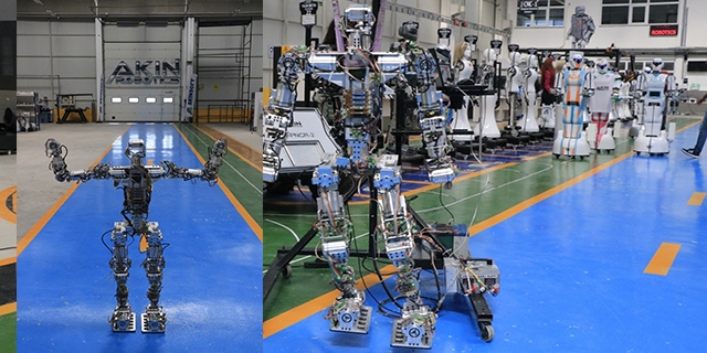 İnsansı robot Akıncı-4 üstün yetenekleriyle dikkati çekiyor