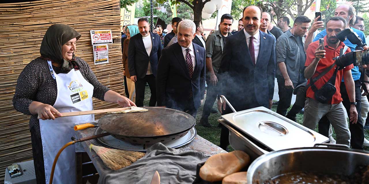 Konya Gastronomi Festivali Büyük Bir Coşkuyla Başladı