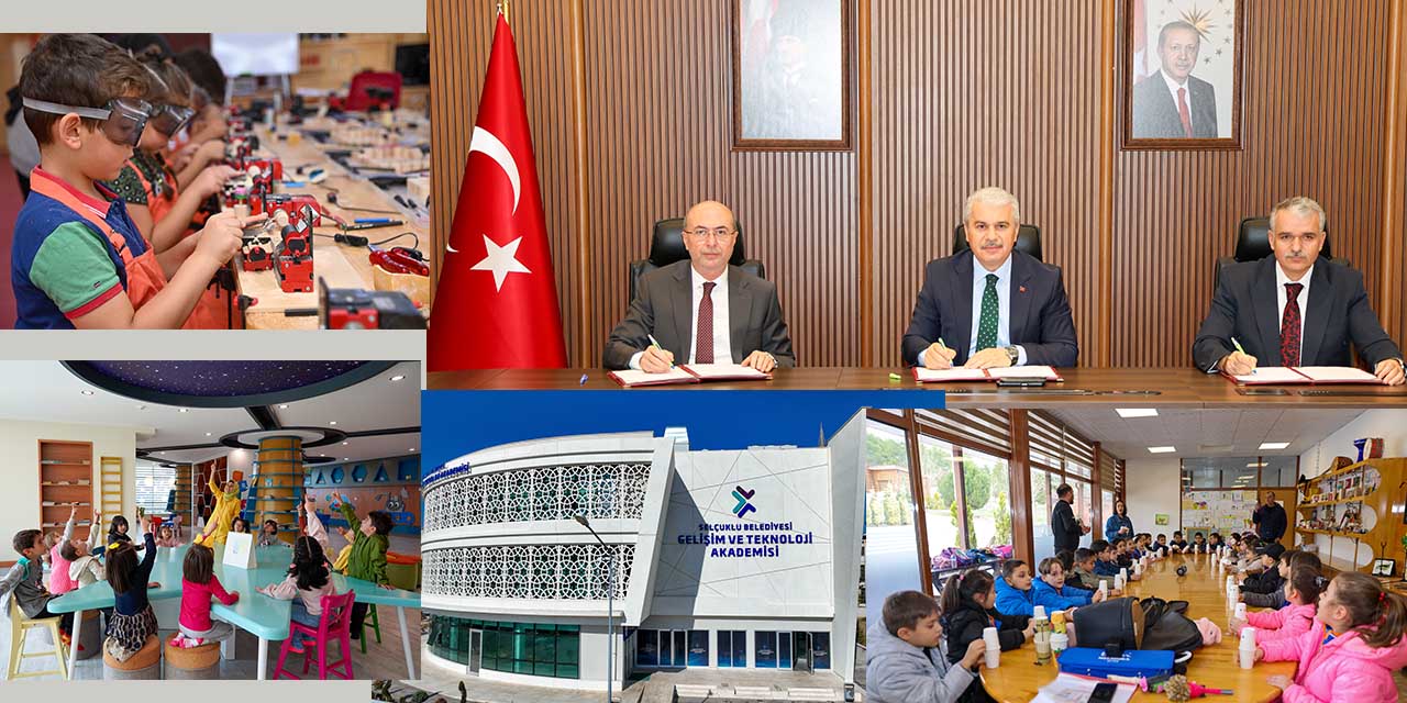 Selçuklu’da Örnek Eğitim Modelinin Yeni Eğitim Yılı Protokolü İmzalandı