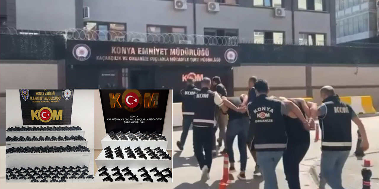 Konya Polisinden ‘Kıskaç Operasyonu’: 20 Gözaltı