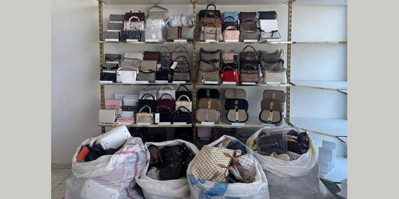 Konya’da Kaçak ve Faturasız 750 Bin Lira Değerinde Çanta Ele Geçirildi