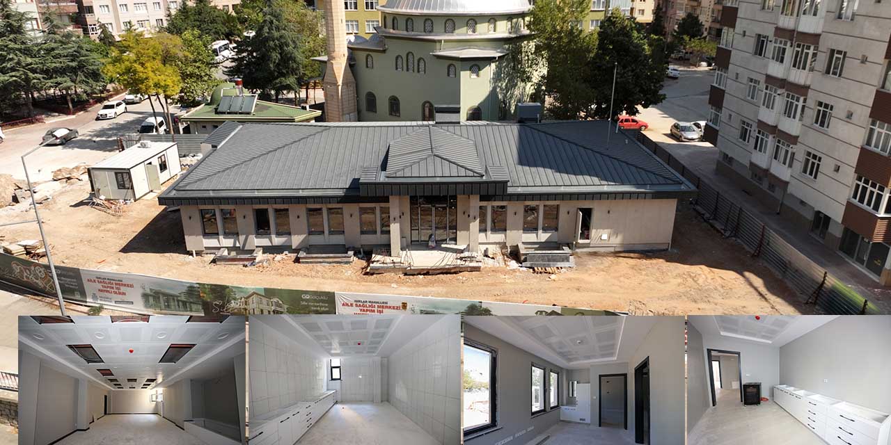 Selçuklu Belediyesi Bir Aile Sağlığı Merkezi’nin Daha Yapımında Sona Yaklaştı