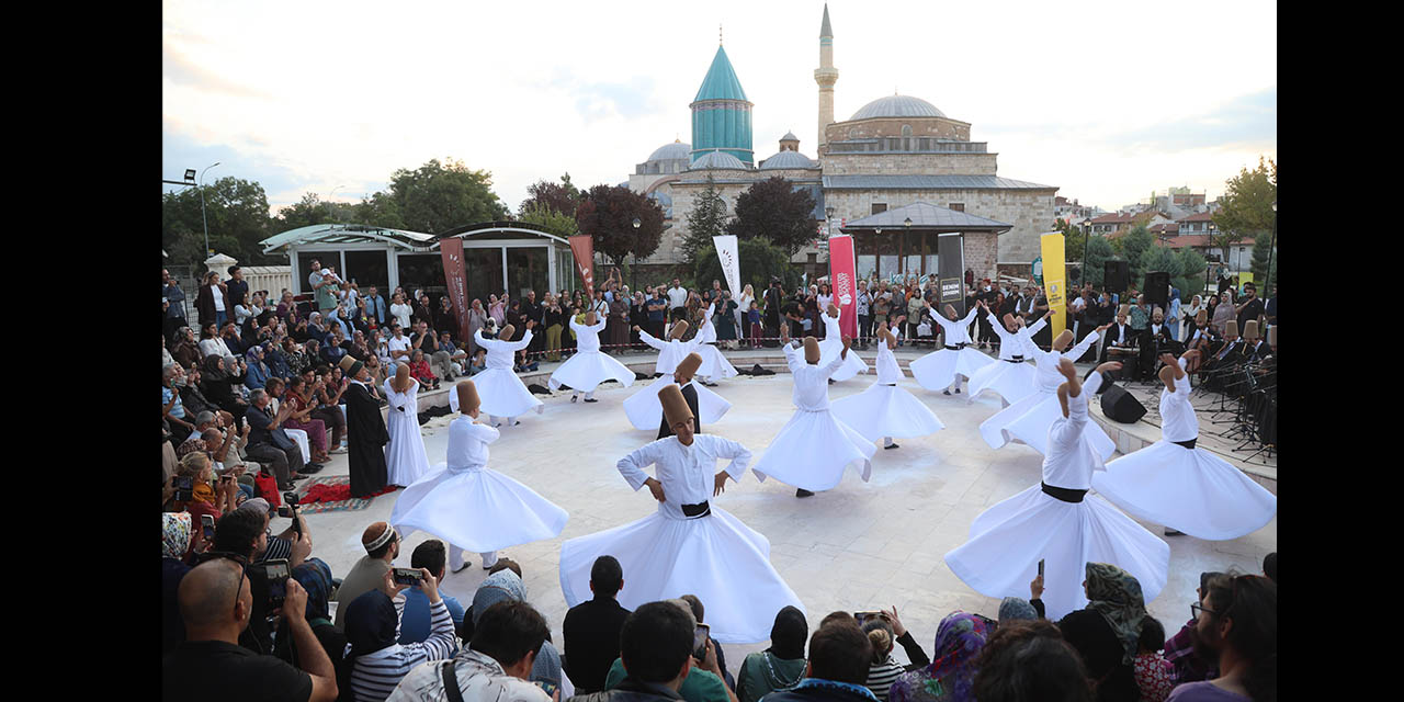 Mevlana Gül Bahçesi’ndeki Sema Programları İlgi Görüyor