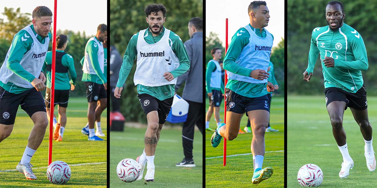 Konyaspor'da İzin Bitti! Başakşehir Maçının Hazırlığı Başladı!