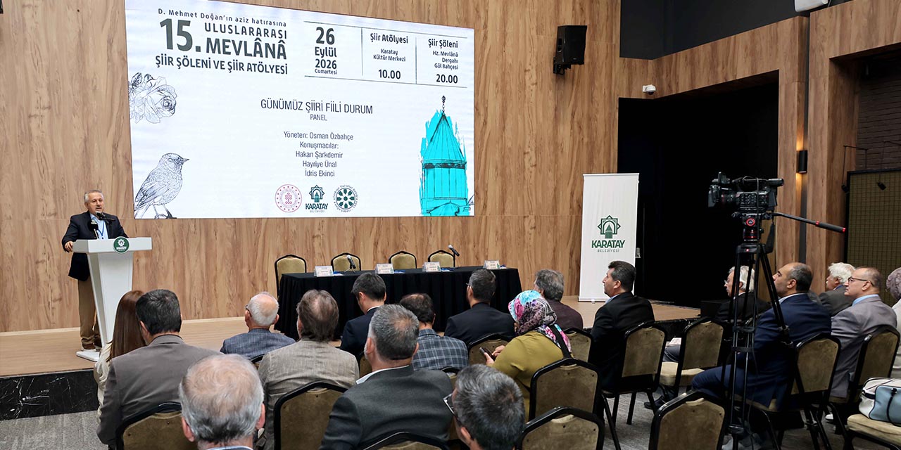 Mevlana Şiir Şöleni, Edebiyatseverleri Bir Kez Daha Konya’da Buluşturdu