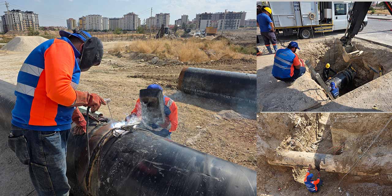 KOSKİ Ekonomik Ömrünü Tamamlayan İçme Suyu Hatlarını Yeniliyor