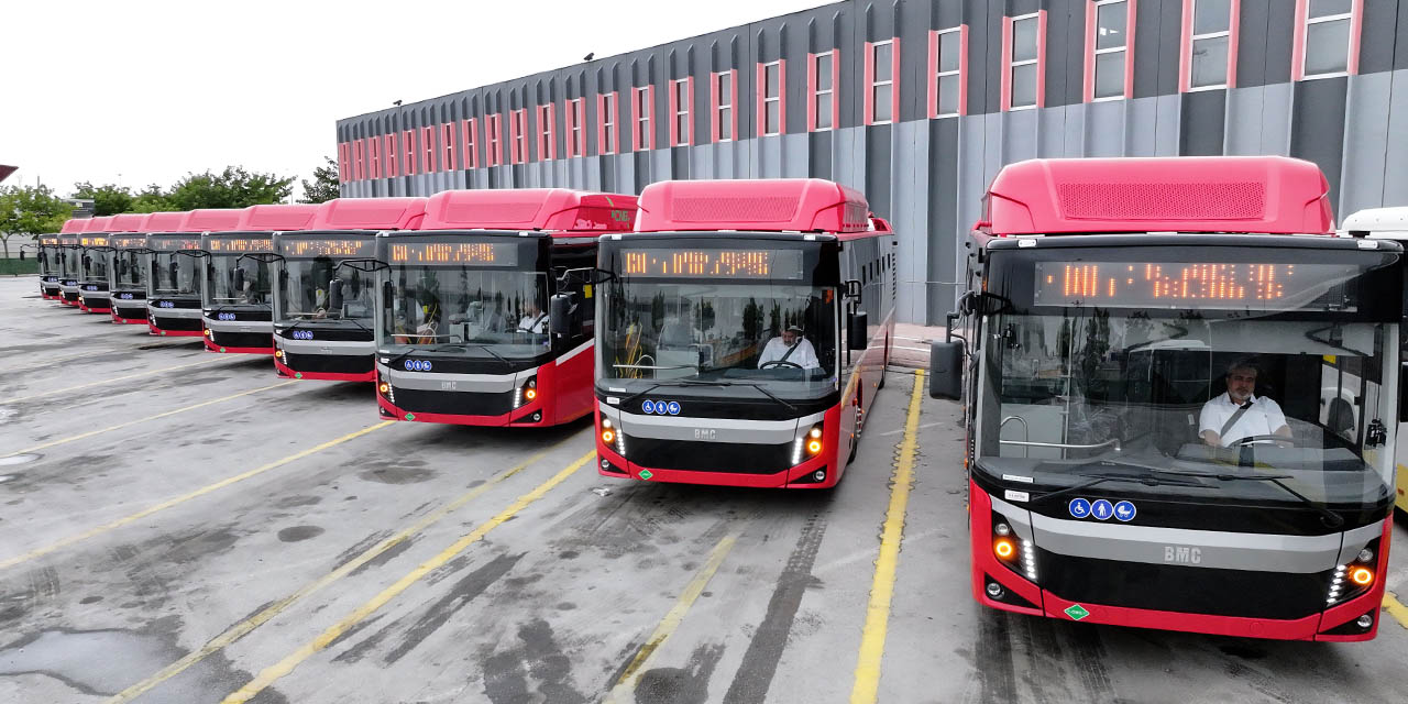 Konya Büyükşehir 10 Çevreci Otobüsü Daha Ulaşım Filosuna Kattı