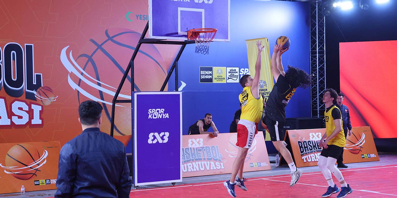 3x3 Basketbol Turnuvası Büyük Heyecana Sahne Oldu