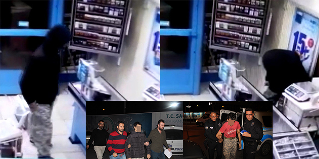 Bıçakla soygun girişiminde bulunan genç vatandaşlardan kaçamadı