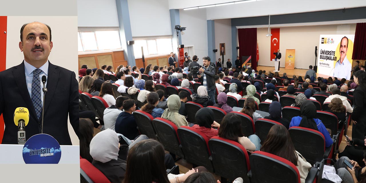 Başkan Altay, Üniversite Öğrencileriyle Bir araya Geldi