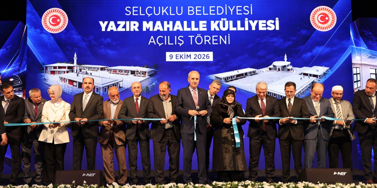 Selçuklu Belediyesi Yazır Mahalle Külliyesi Törenle Hizmete Açıldı