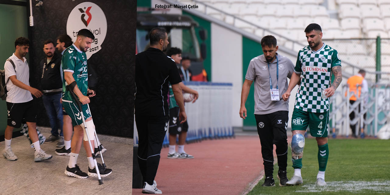 Konyaspor’da Takım Kaptanı Adil Demirbağ’ın Sakatlığı Üzdü!