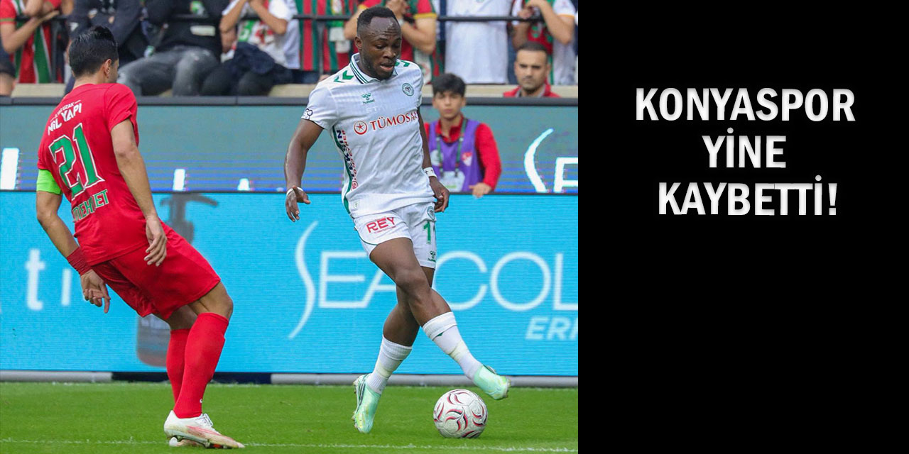 Konyaspor Ligin Alt Sıralarına Demir Attı!