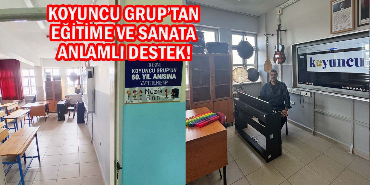 Koyuncu Grup’tan 60. Yılında Eğitime ve Sanata Anlamlı Destek!