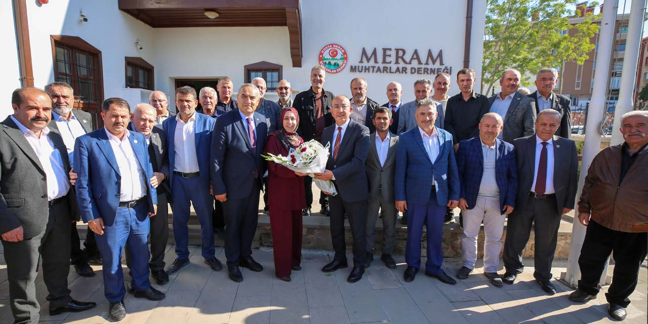 Başkan Kavuş: “Güçlü İş Birliği, Daha Güçlü Meram Demektir”
