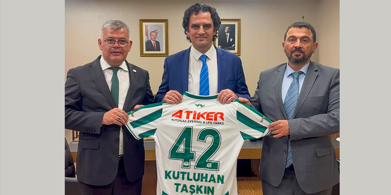 Konyaspor’dan Bakan Yardımcısı Taşkın’a Hayırlı Olsun Ziyareti