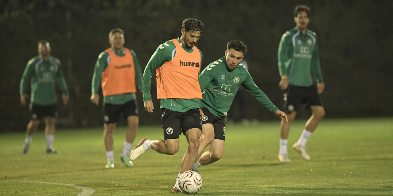 Konyaspor Gençlerbirliği Maçının Hazırlıklarını Sürdürüyor
