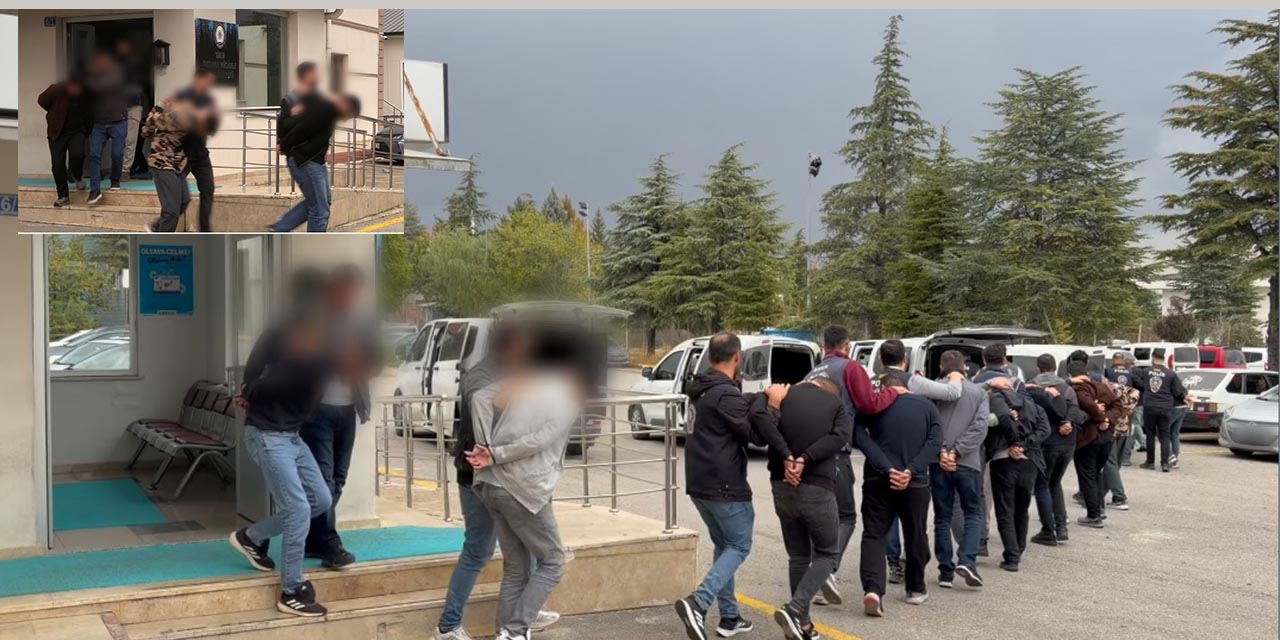 12 İlde Eş Zamanlı Gerçekleştirilen Operasyonla Yakalanan 17 Şüpheliden 9’u Tutuklandı