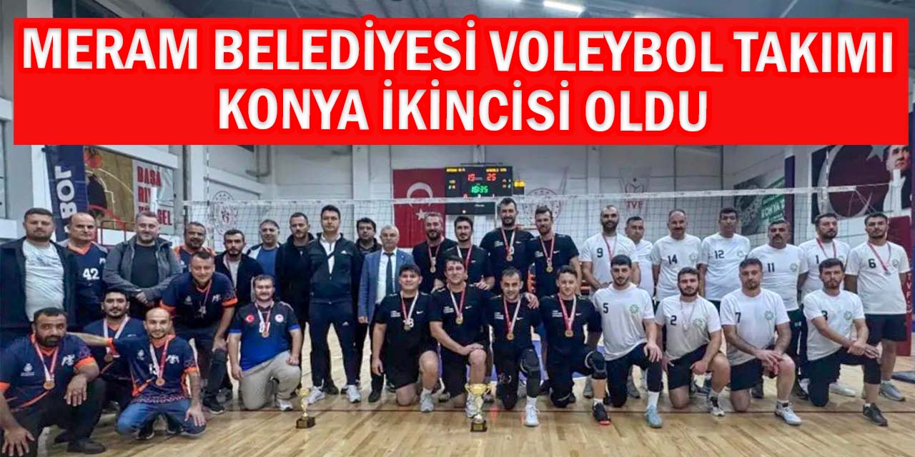 Meram Belediyesi Voleybol Takımı Bölge Finallerinde Konya’yı Temsil Edecek