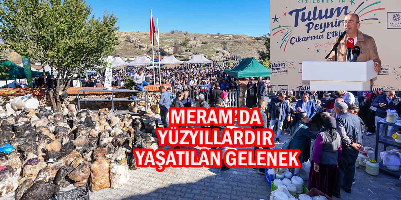 Kızılören’de Peynirler Mağaralardan Şölenle Çıkartıldı