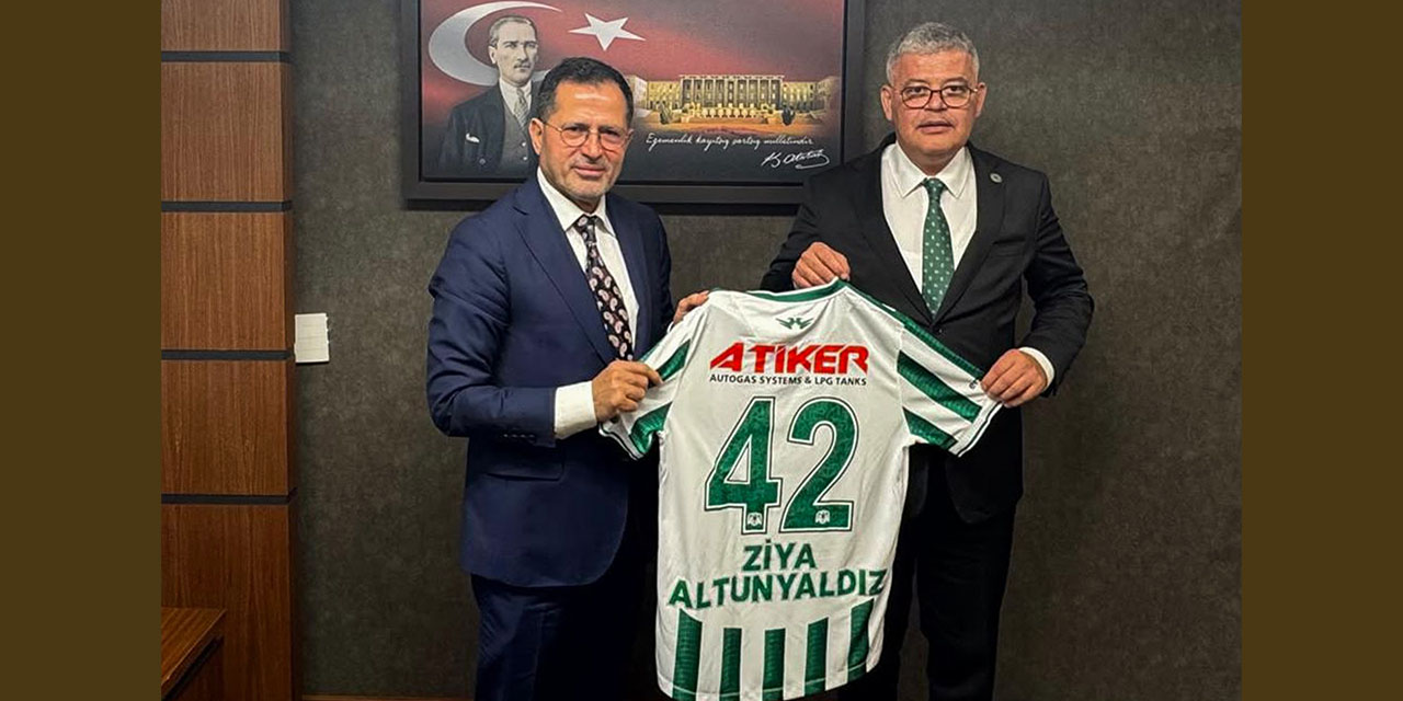 Konyaspor’dan Konya Milletvekili Altunyaldız’a Ziyaret