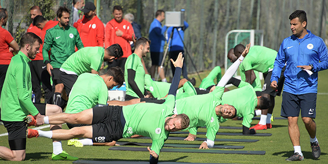 Konyaspor Başakşehir Maçının Hazırlıklarını Sürdürdü