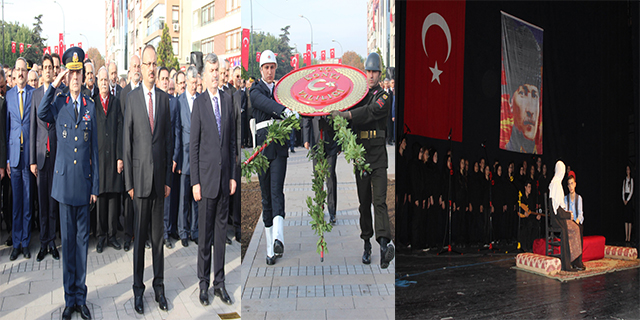 Konya’da, Mustafa Kemal Atatürk anıldı