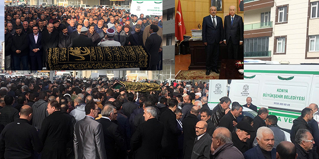 MHP İlçe Başkanı Dualarla Son Yolculuğuna Uğurlandı