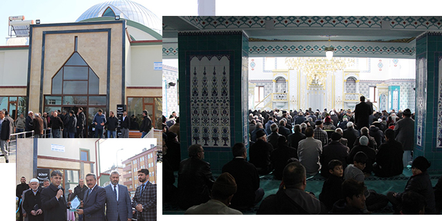 Şehit Ahmet Erol Camii İbadete Açıldı