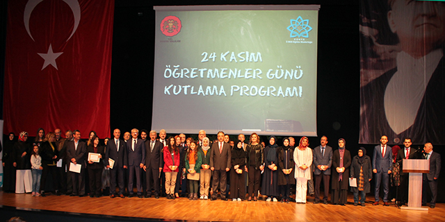 Konya’da 24 Kasım Öğretmenler Günü Etkinliklerle Kutlandı