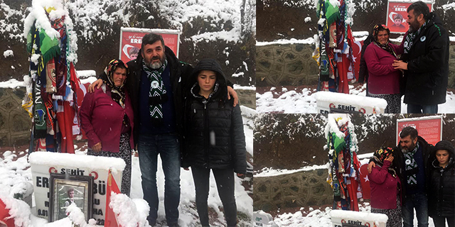 Konyaspor Taraftarından Vatan Sevdalısı Şehit Eren Bülbül’e Ziyaret