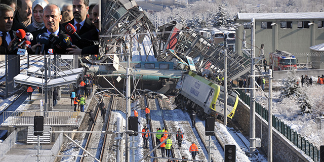 Ankara’daki Tren Kazası’nda 9 Kişi Hayatını Kaybetti, 47 Kişi Yaralandı