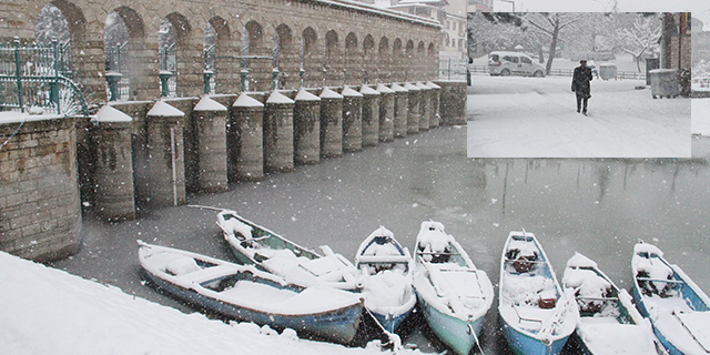 Beyşehir’de Kar Sonrası Kartpostallık Görüntüler
