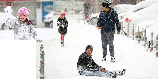 Konya Merkez Ve 11 İlçesinde Okullara Kar Tatili