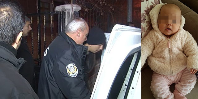 Karısını Bıçaklayıp 7 Aylık Bebeğini Rehin Aldı