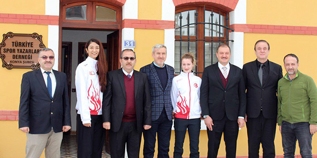 Şampiyonlardan TSYD Konya’ya Ziyaret
