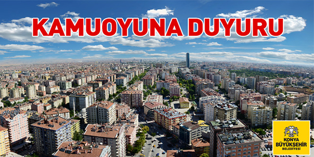 Konya Büyükşehir Belediyesi’nden kamuoyuna “logolu hurda araç” açıklaması