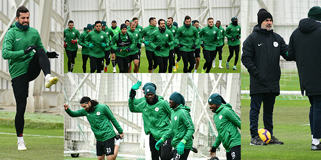 Konyaspor Antalyaspor Maçına Hazır