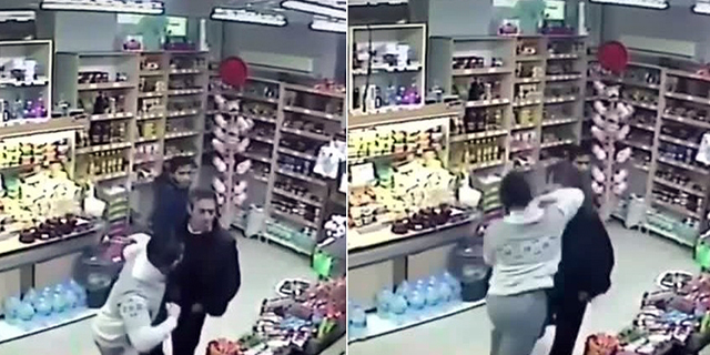 Markette Küfürlü Tacize Kick Bokscu Dayağı