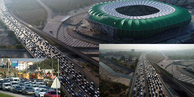 Bursa Trafiğine Konyaspor Maçı Düzenlemesi