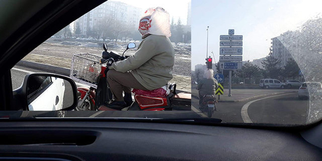 "Yeni Çıktı" Kayseri Usulü Kask